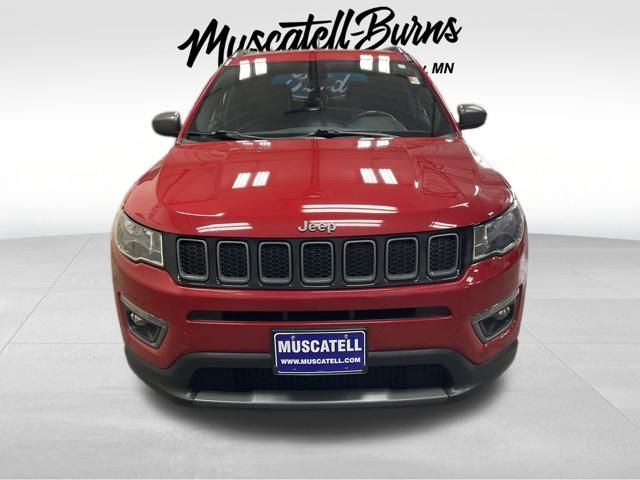 Used 2021 Jeep Compass 80th Spec. Edition with VIN 3C4NJDEBXMT529016 for sale in Hawley, Minnesota