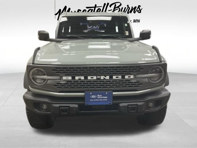 Used 2022 Ford Bronco 2-Door Badlands with VIN 1FMDE5CH2NLB69083 for sale in Hawley, Minnesota