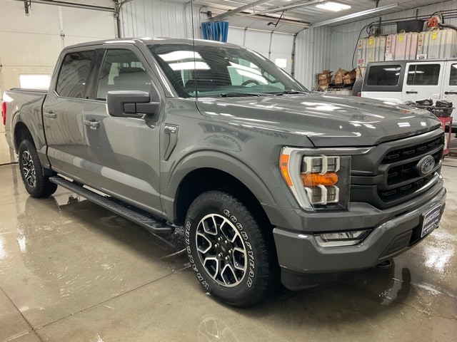 Used 2021 Ford F-150 XLT with VIN 1FTEW1EP3MFC49525 for sale in Hawley, MN