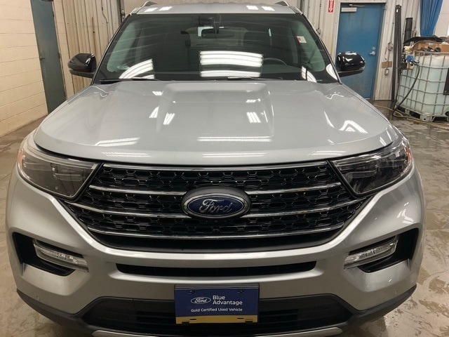 Certified 2023 Ford Explorer XLT with VIN 1FMSK8DH6PGA26794 for sale in Hawley, Minnesota