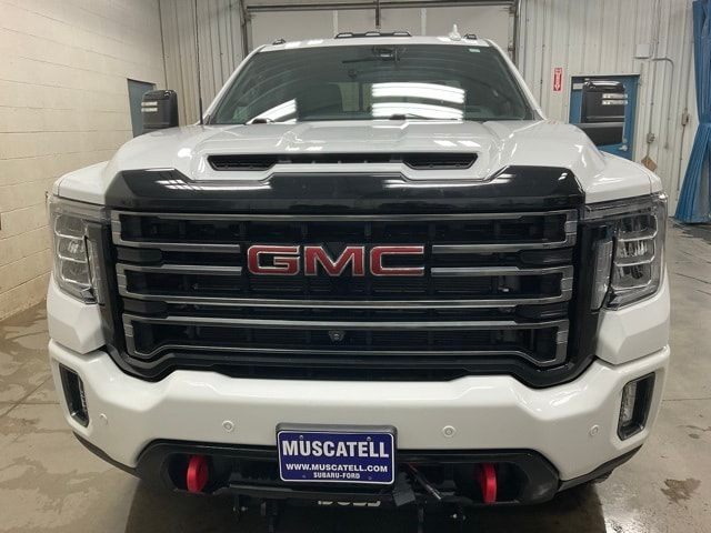 Used 2021 GMC Sierra 3500HD AT4 with VIN 1GT49VEY6MF177836 for sale in Hawley, Minnesota