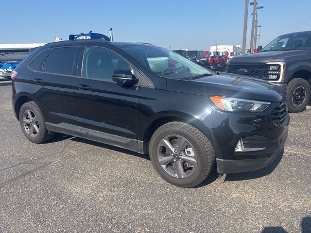 Used 2023 Ford Edge SEL with VIN 2FMPK4J96PBA39855 for sale in Hawley, Minnesota