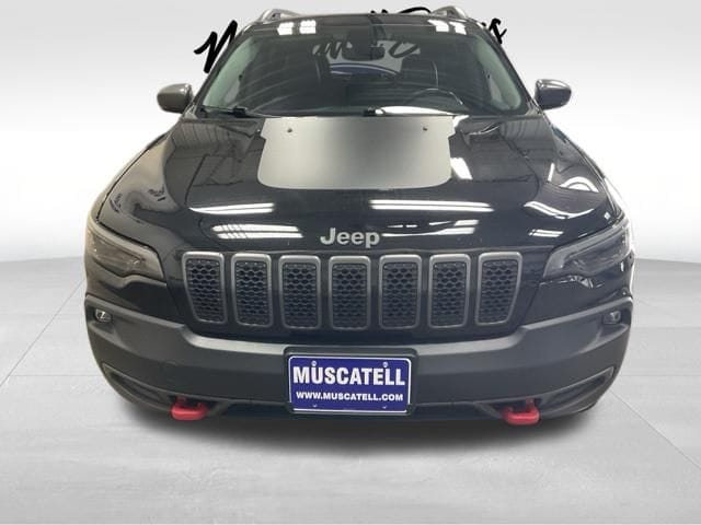 Used 2020 Jeep Cherokee Trailhawk with VIN 1C4PJMBN4LD615403 for sale in Hawley, Minnesota
