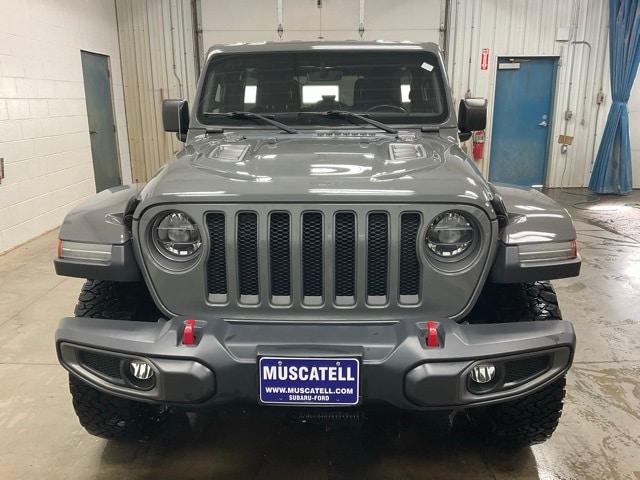 Used 2019 Jeep Wrangler Unlimited Rubicon with VIN 1C4HJXFN0KW525930 for sale in Hawley, Minnesota