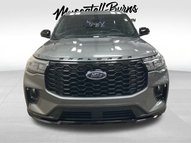 Used 2025 Ford Explorer ST-LINE with VIN 1FMUK8KH6SGB65067 for sale in Hawley, Minnesota