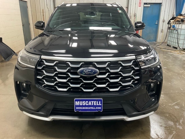Used 2025 Ford Explorer Platinum with VIN 1FMUK8HH3SGA01671 for sale in Hawley, Minnesota