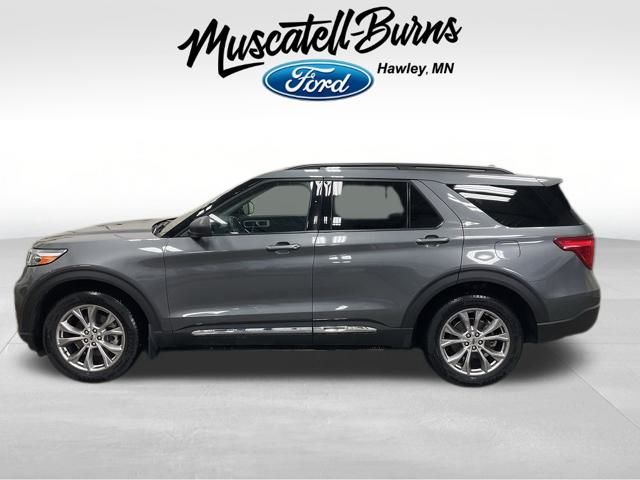 Used 2021 Ford Explorer XLT with VIN 1FMSK8DH4MGB44662 for sale in Hawley, Minnesota