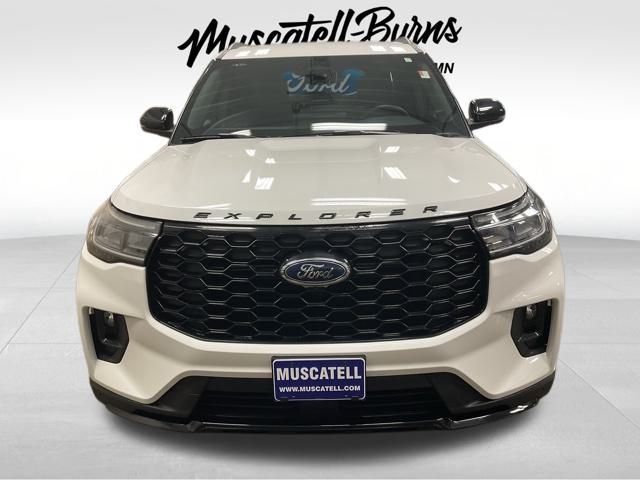 Used 2025 Ford Explorer ST-LINE with VIN 1FMUK8KH4SGA60298 for sale in Hawley, Minnesota