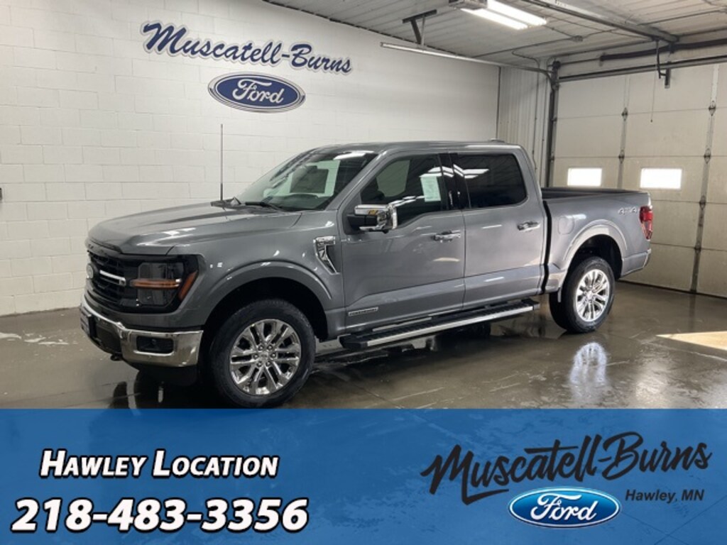 New 2024 Ford F150 Truck XLT Carbonized Gray Metallic for Sale in