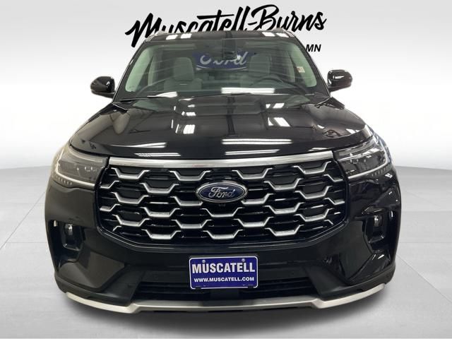 Used 2025 Ford Explorer Platinum with VIN 1FMUK8HH9SGB56242 for sale in Hawley, Minnesota