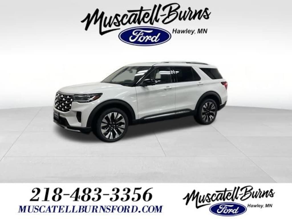 New 2025 Ford Explorer Platinum SUV