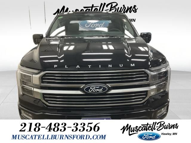 Used 2024 Ford F-150 Platinum with VIN 1FTFW7LD4RFA01601 for sale in Hawley, Minnesota