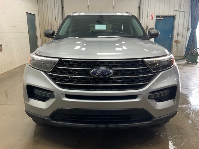Used 2021 Ford Explorer XLT with VIN 1FMSK8DH8MGB77731 for sale in Hawley, Minnesota