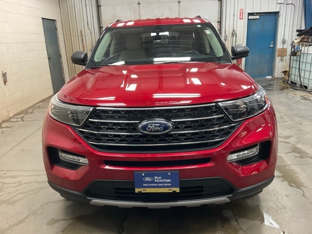 Used 2023 Ford Explorer XLT with VIN 1FMSK8DHXPGB36280 for sale in Hawley, Minnesota
