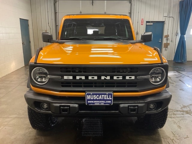 Used 2022 Ford Bronco 4-Door Black Diamond with VIN 1FMDE5BH1NLB88337 for sale in Hawley, Minnesota