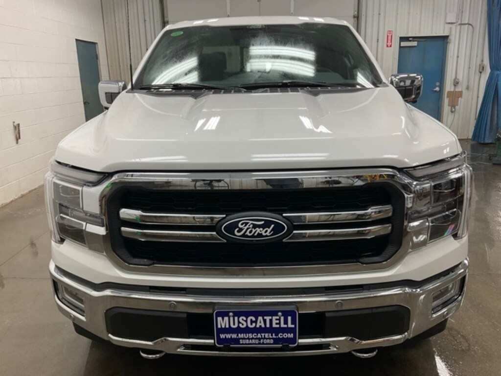 New 2024 Ford F150 Truck Lariat Star White Metallic TriCoat for Sale