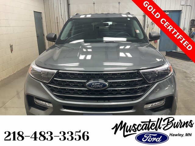 Certified 2023 Ford Explorer XLT with VIN 1FMSK8DH6PGA37861 for sale in Hawley, Minnesota