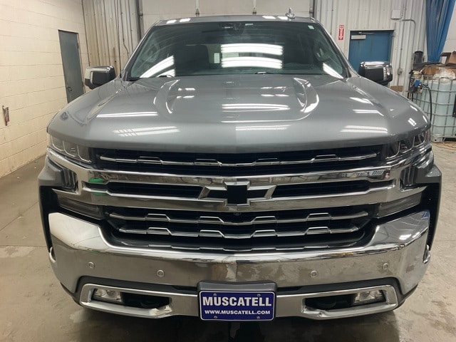 Used 2021 Chevrolet Silverado 1500 LTZ with VIN 1GCUYGEDXMZ141884 for sale in Hawley, Minnesota