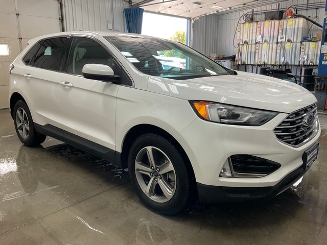 Used 2021 Ford Edge SEL with VIN 2FMPK4J92MBA38486 for sale in Hawley, MN