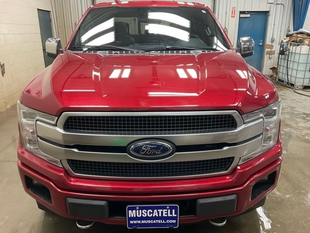 Used 2020 Ford F-150 Platinum with VIN 1FTEW1E43LFA87691 for sale in Hawley, Minnesota