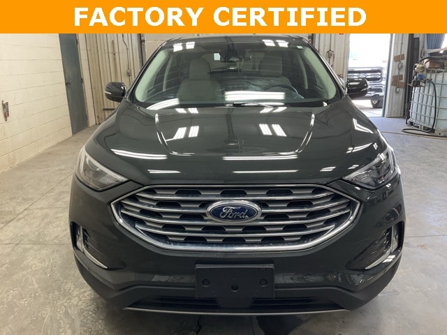 Certified 2024 Ford Edge Titanium with VIN 2FMPK4K95RBA01650 for sale in Hawley, Minnesota