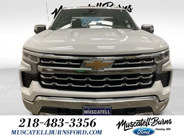 Used 2024 Chevrolet Silverado 1500 LTZ with VIN 1GCUDGED0RZ126345 for sale in Hawley, Minnesota