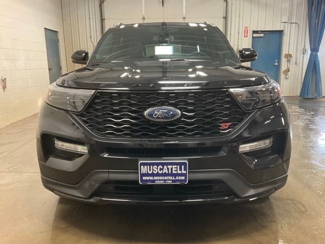 Used 2022 Ford Explorer ST with VIN 1FM5K8GC1NGB77035 for sale in Hawley, Minnesota