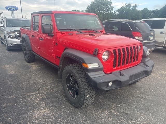 Used 2020 Jeep Gladiator Sport with VIN 1C6HJTAG1LL175798 for sale in Hawley, Minnesota