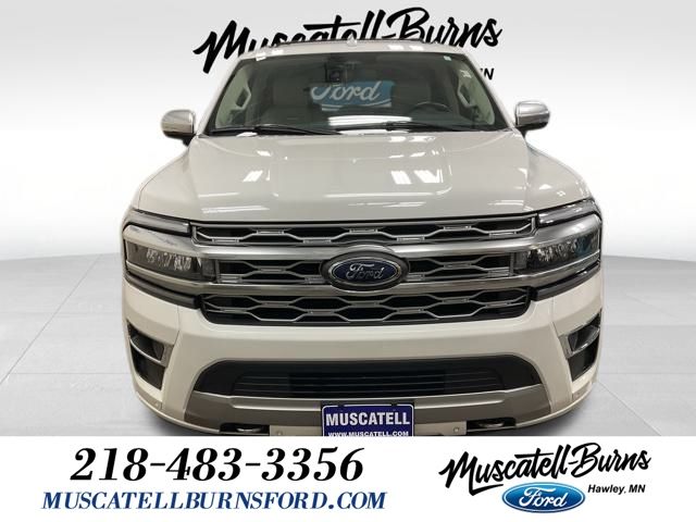 Used 2022 Ford Expedition Platinum with VIN 1FMJU1MT4NEA11754 for sale in Hawley, Minnesota