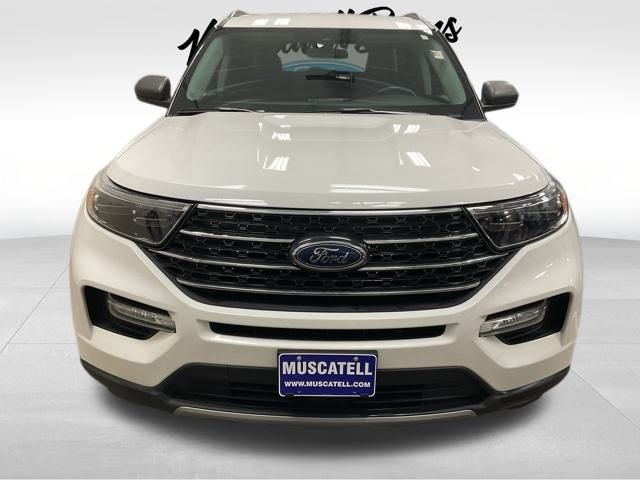 Used 2022 Ford Explorer XLT with VIN 1FMSK8DH4NGC18051 for sale in Hawley, Minnesota