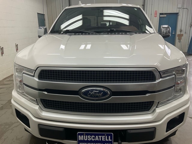 Used 2019 Ford F-150 Platinum with VIN 1FTEW1E42KFA80925 for sale in Hawley, Minnesota