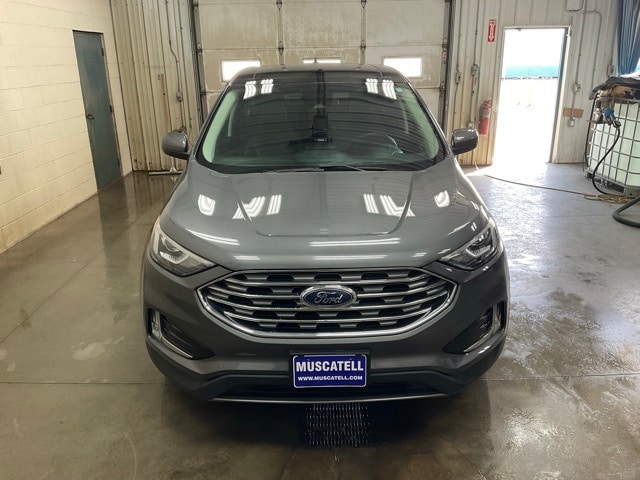 Used 2021 Ford Edge SEL with VIN 2FMPK4J97MBA63089 for sale in Hawley, Minnesota
