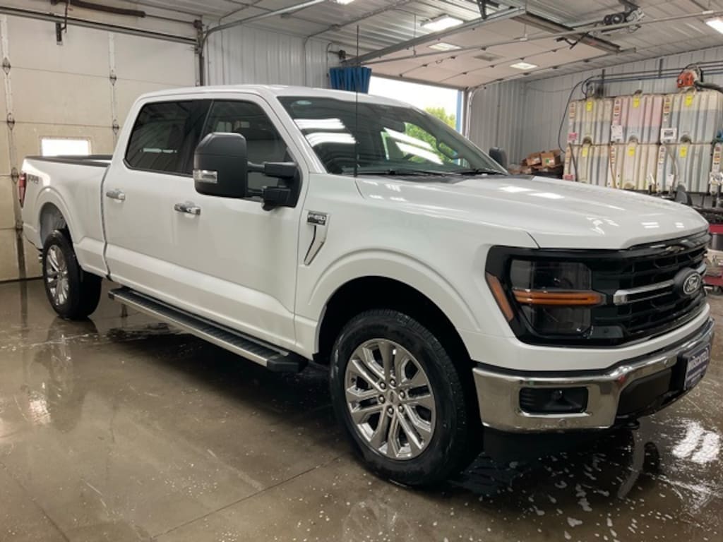 New 2024 Ford F150 Truck XLT Oxford White for Sale in Hawley MN