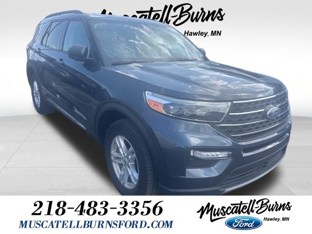 Used 2023 Ford Explorer XLT with VIN 1FMSK8DH0PGB54352 for sale in Hawley, Minnesota