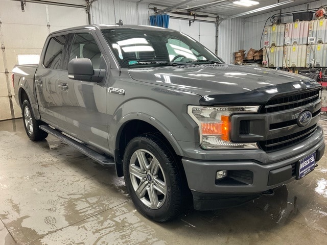 Used 2018 Ford F-150 XLT with VIN 1FTEW1E5XJFB82321 for sale in Hawley, MN