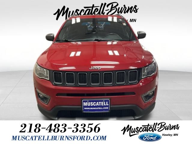Used 2021 Jeep Compass 80th Spec. Edition with VIN 3C4NJDEBXMT529016 for sale in Hawley, Minnesota