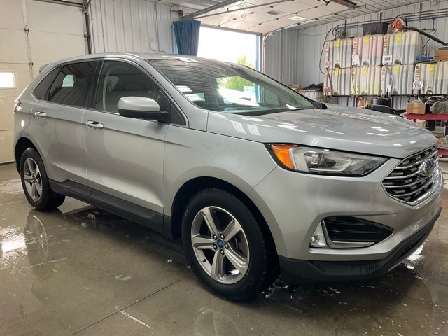 Used 2021 Ford Edge SEL with VIN 2FMPK4J97MBA37172 for sale in Hawley, MN