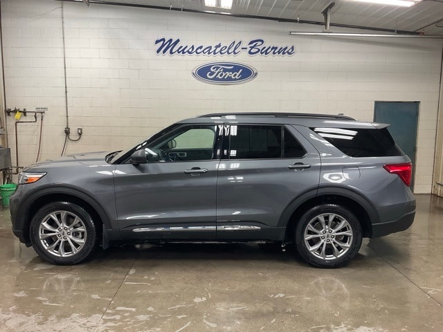 Used 2021 Ford Explorer XLT with VIN 1FMSK8DH4MGB44662 for sale in Hawley, Minnesota