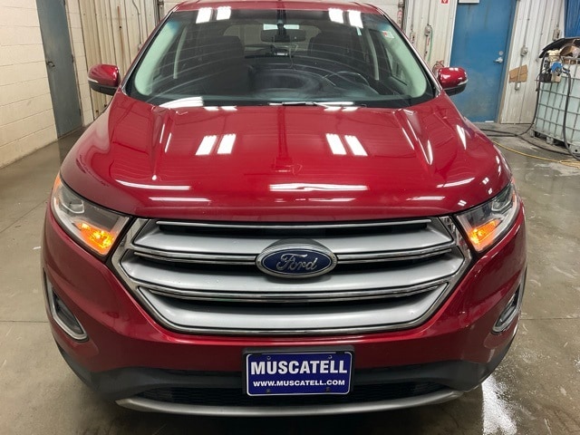 Used 2016 Ford Edge Titanium with VIN 2FMPK4K93GBB12338 for sale in Hawley, Minnesota