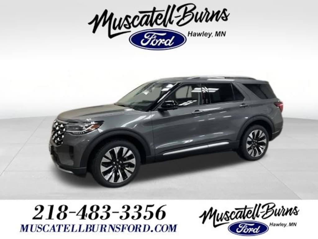 New 2026 Ford Explorer Platinum SUV