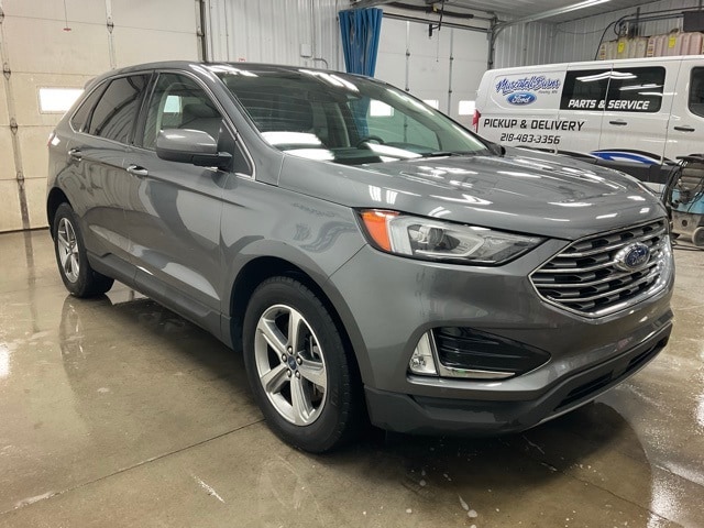 Used 2022 Ford Edge SEL with VIN 2FMPK4J95NBA25443 for sale in Hawley, Minnesota