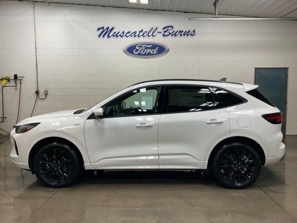 New 2025 Ford Escape SUV STLine Elite Star White Metallic TriCoat for