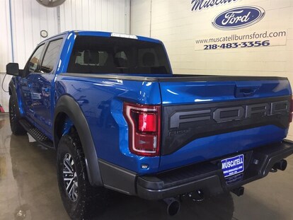 New 2019 Ford F 150 Truck Raptor Velocity Blue For Sale In Hawley