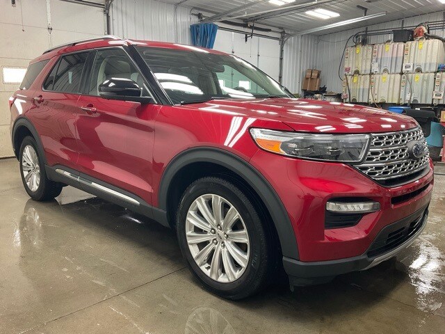 Used 2021 Ford Explorer Limited with VIN 1FMSK8FH0MGB30934 for sale in Hawley, Minnesota