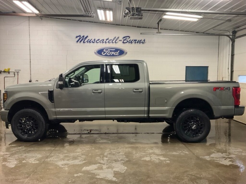 Used 2019 Ford F350SD Truck Lariat Silver Spruce for Sale in Hawley MN