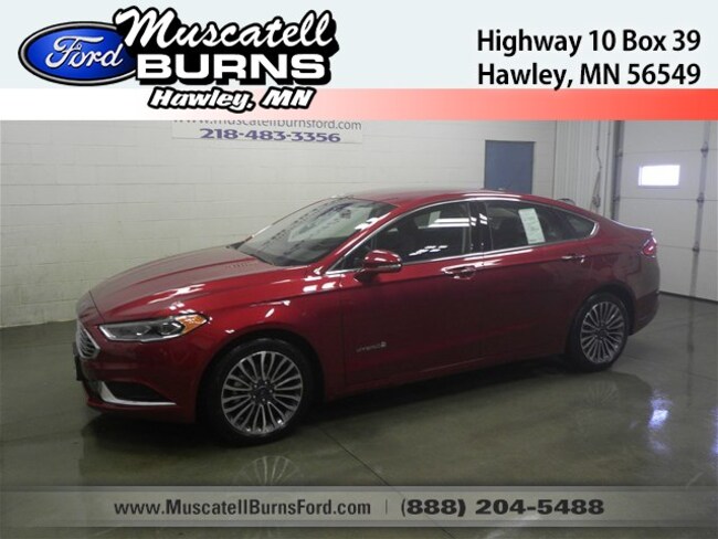New 2018 Ford Fusion Hybrid Sedan Se Ruby Red Metallic Tinted