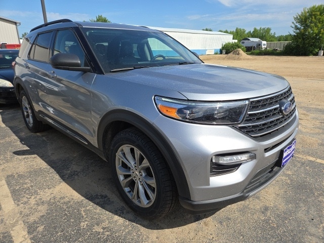Used 2023 Ford Explorer XLT with VIN 1FMSK8DH4PGA29158 for sale in Hawley, Minnesota
