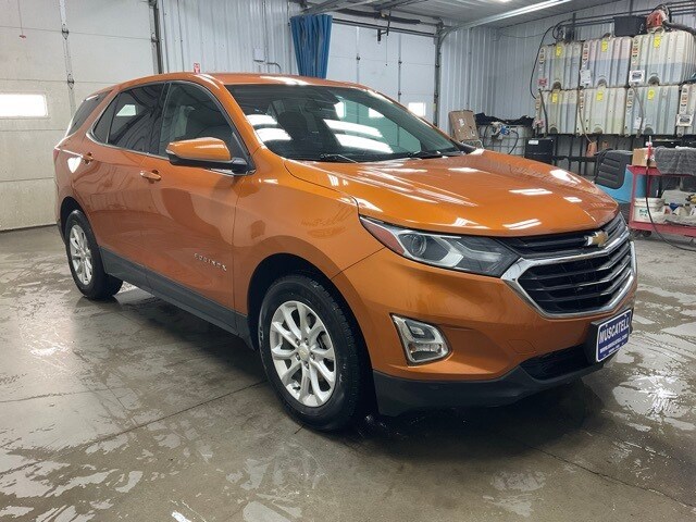 Used 2018 Chevrolet Equinox LT with VIN 2GNAXSEV2J6122066 for sale in Hawley, Minnesota