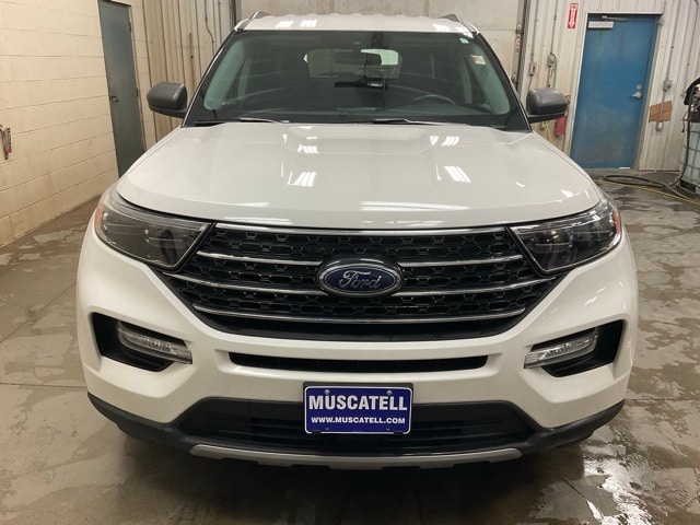 Used 2022 Ford Explorer XLT with VIN 1FMSK8DH4NGC18051 for sale in Hawley, Minnesota