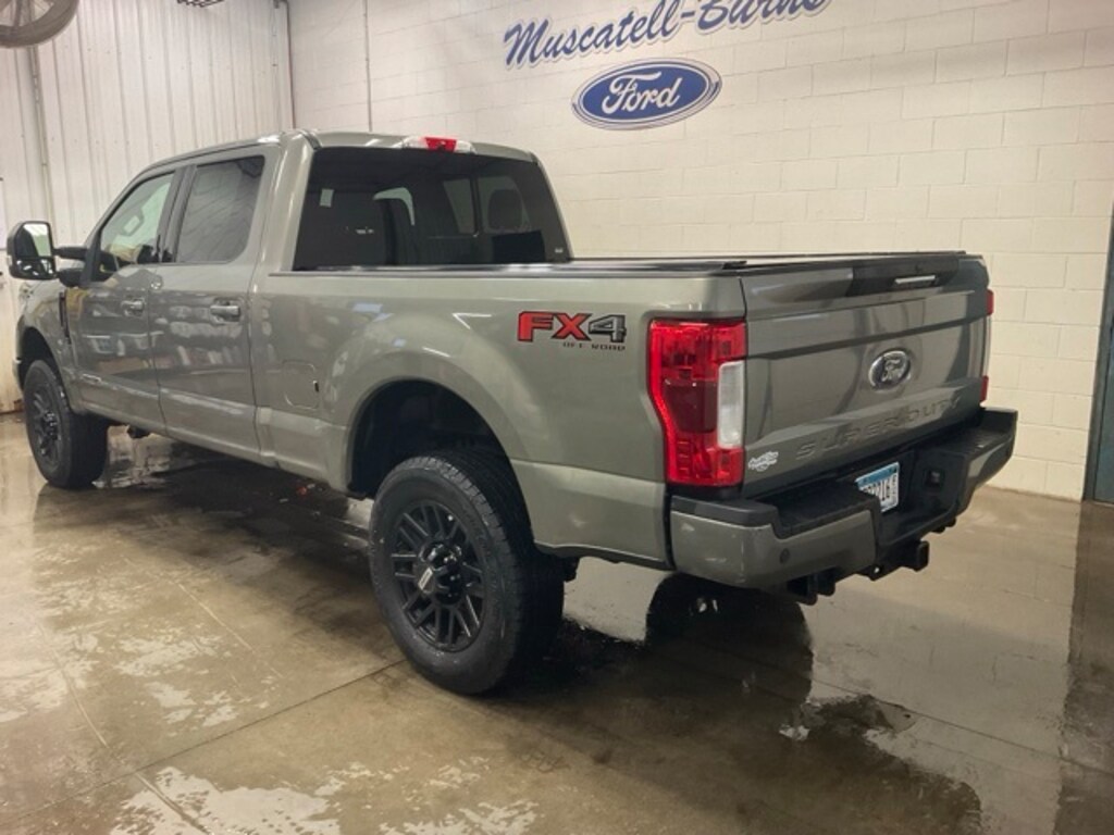 Used 2019 Ford F350SD Truck Lariat Silver Spruce for Sale in Hawley MN